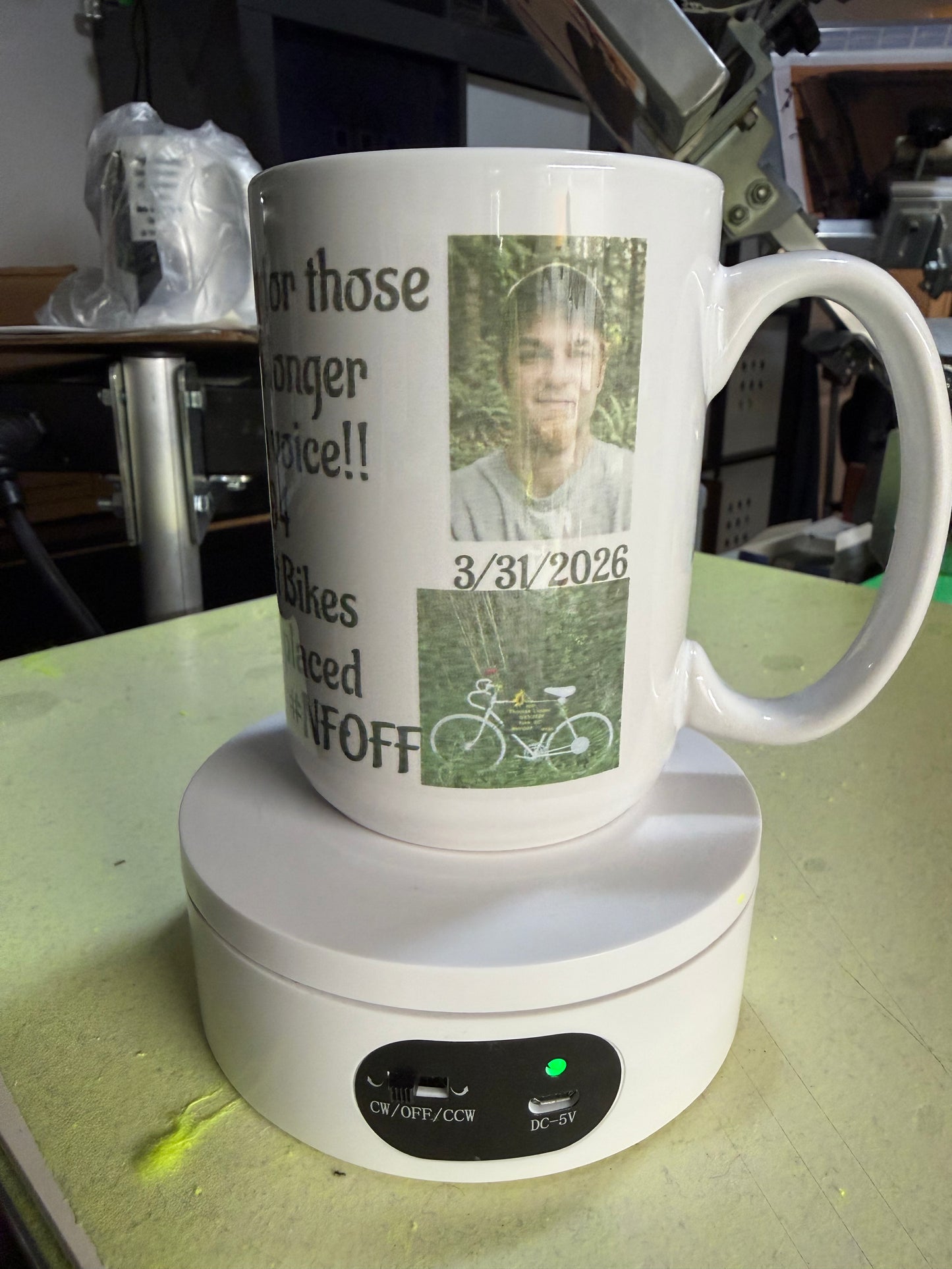 BFA current history mug