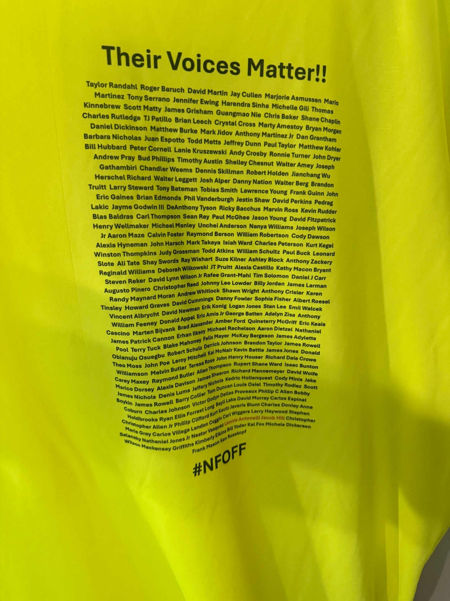 Ken Rosskopf Honor Shirt